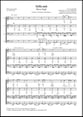 Stilla natt TTBB choral sheet music cover